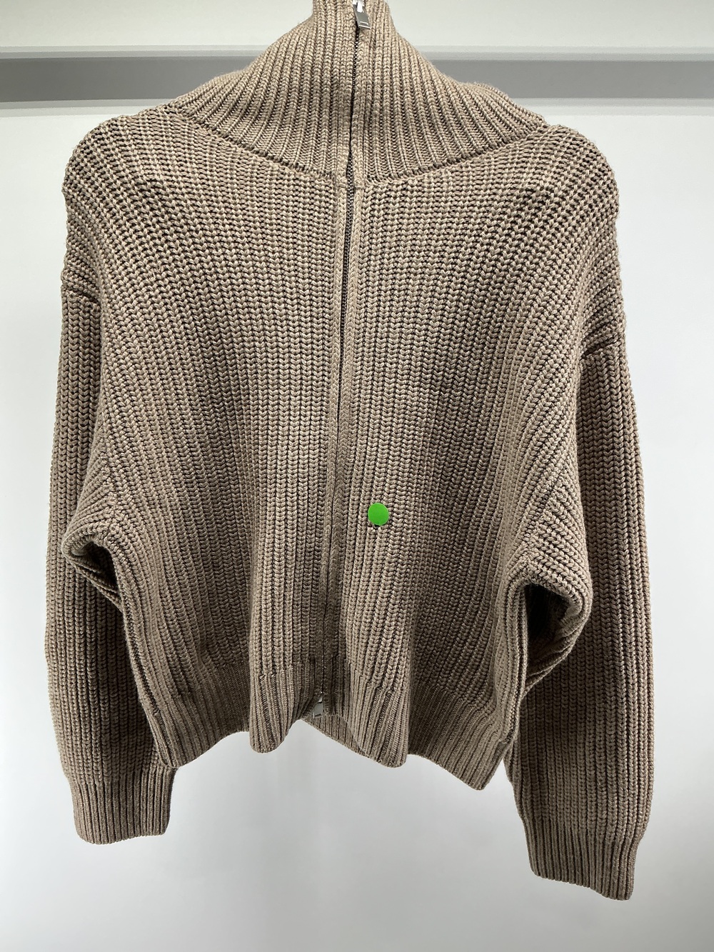 Australian Merino Wool Full Zip Sweater